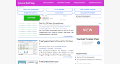 Desktop Screenshot of naturalbuffdog.com